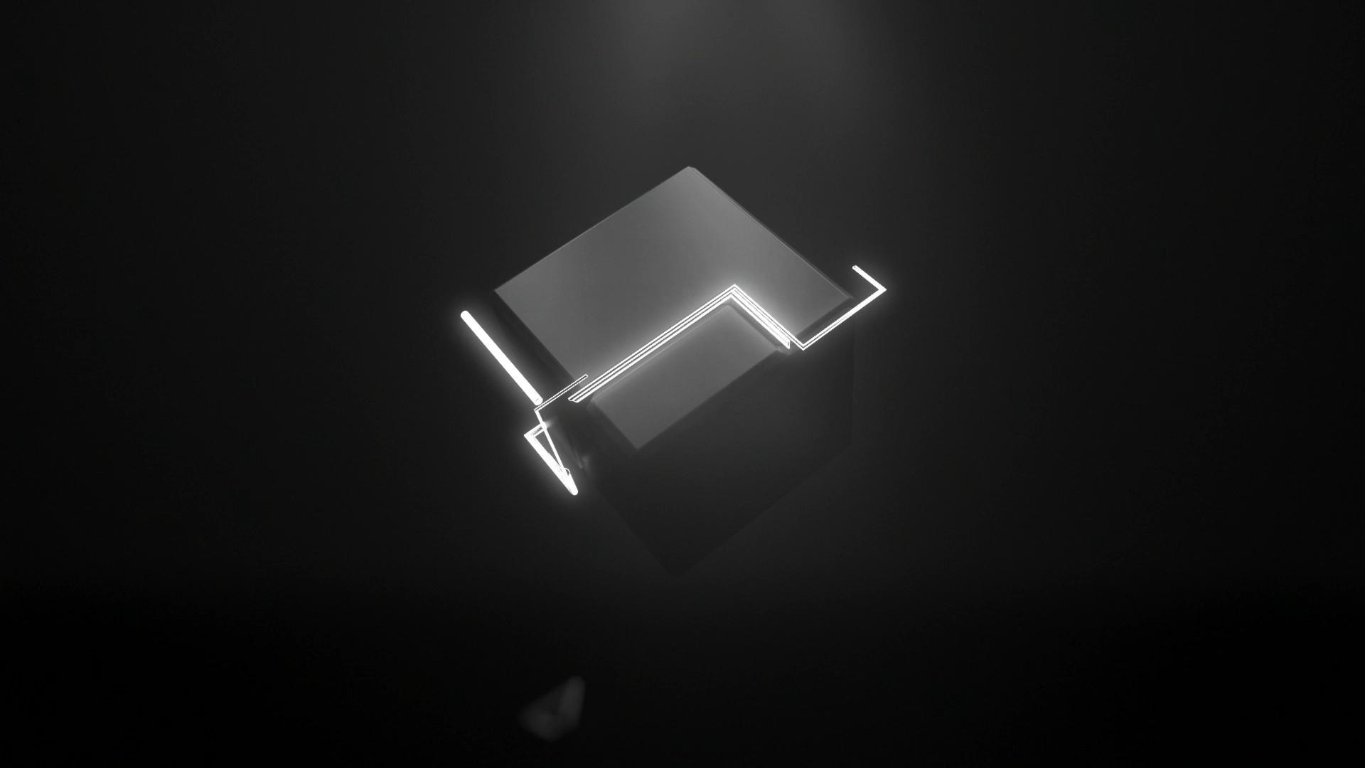 剪映模板-3D立方体打开logo展示250216001